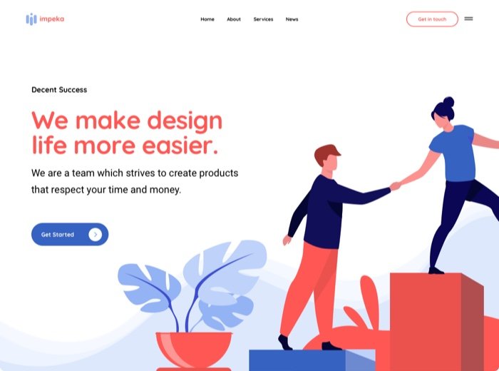 Impeka - Premium WordPress theme by Greatives